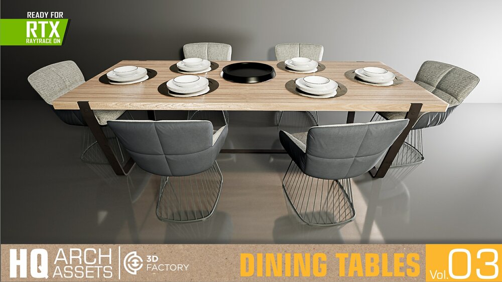 HQ Dining Tables Vol. 3 