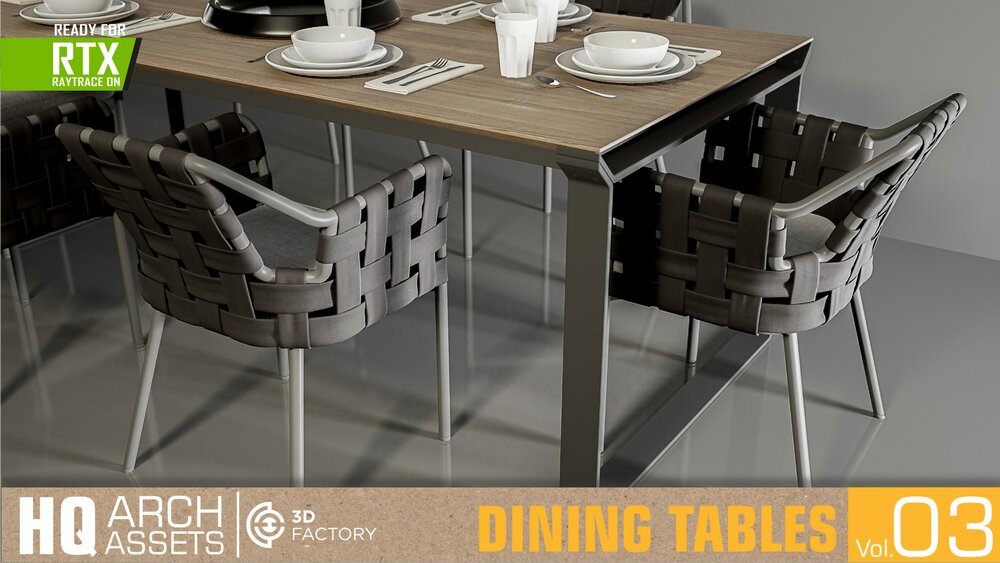 HQ Dining Tables Vol. 3 