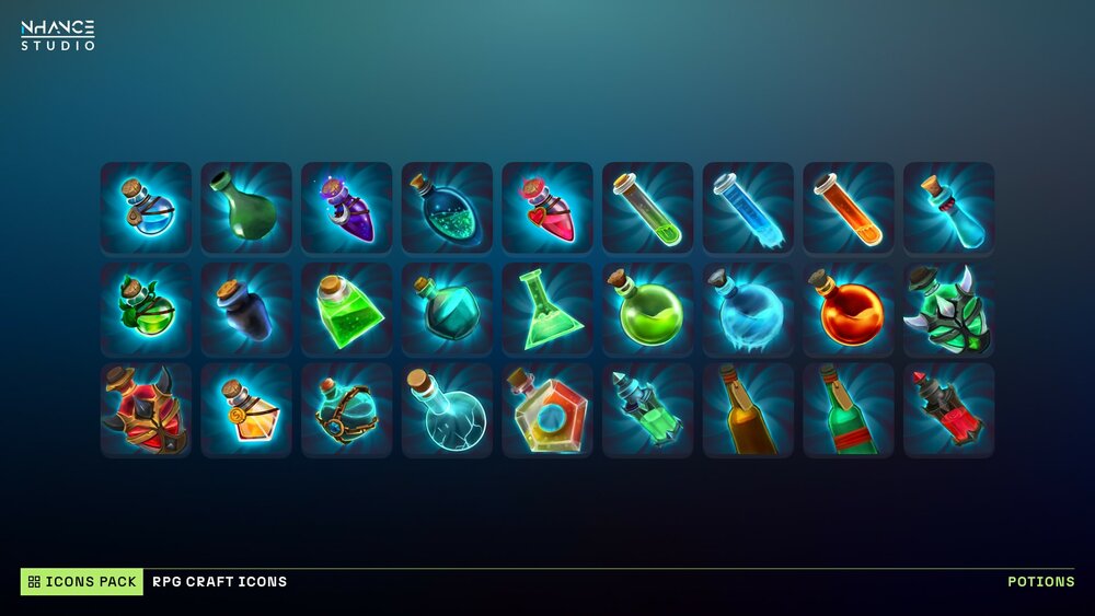 RPG Craft Icons Pack 