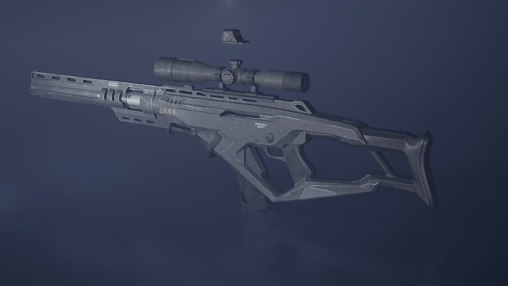 Modular Sci-FI Rifle 