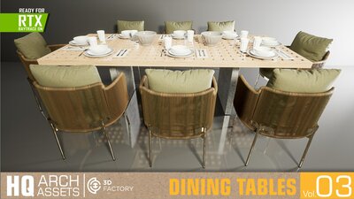 HQ Dining Tables Vol. 3 