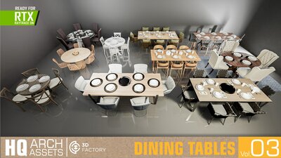 HQ Dining Tables Vol. 3 