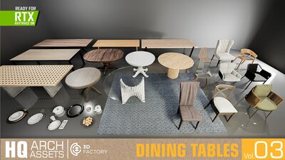 HQ Dining Tables Vol. 3 