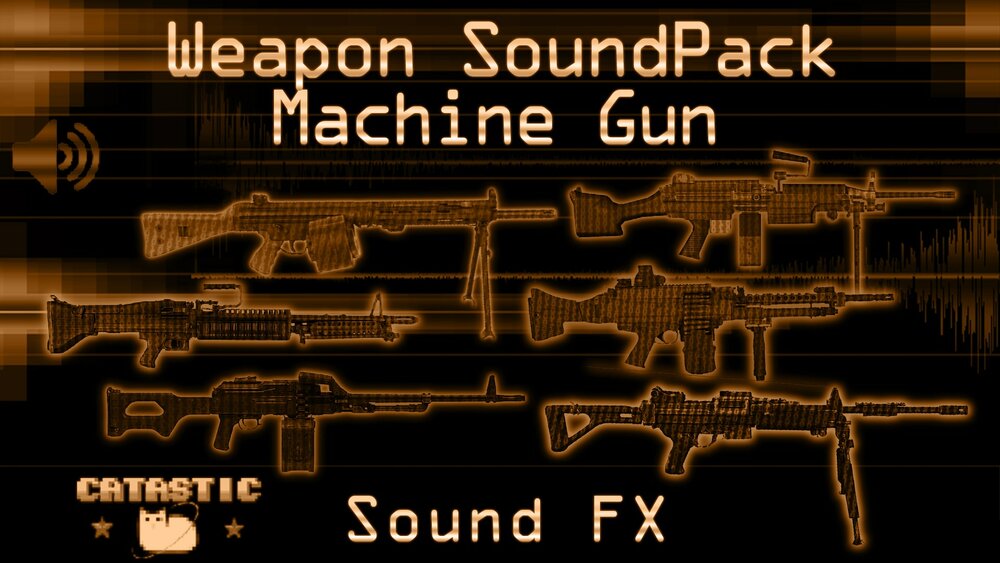 Weapon Sound Pack - Machine Gun Volume 