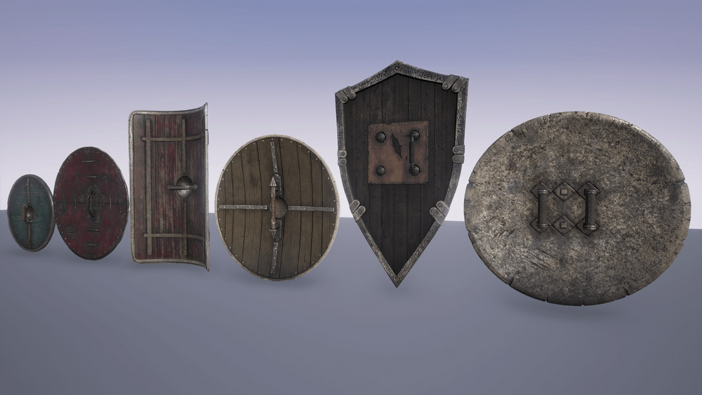 Fantasy War Shields 