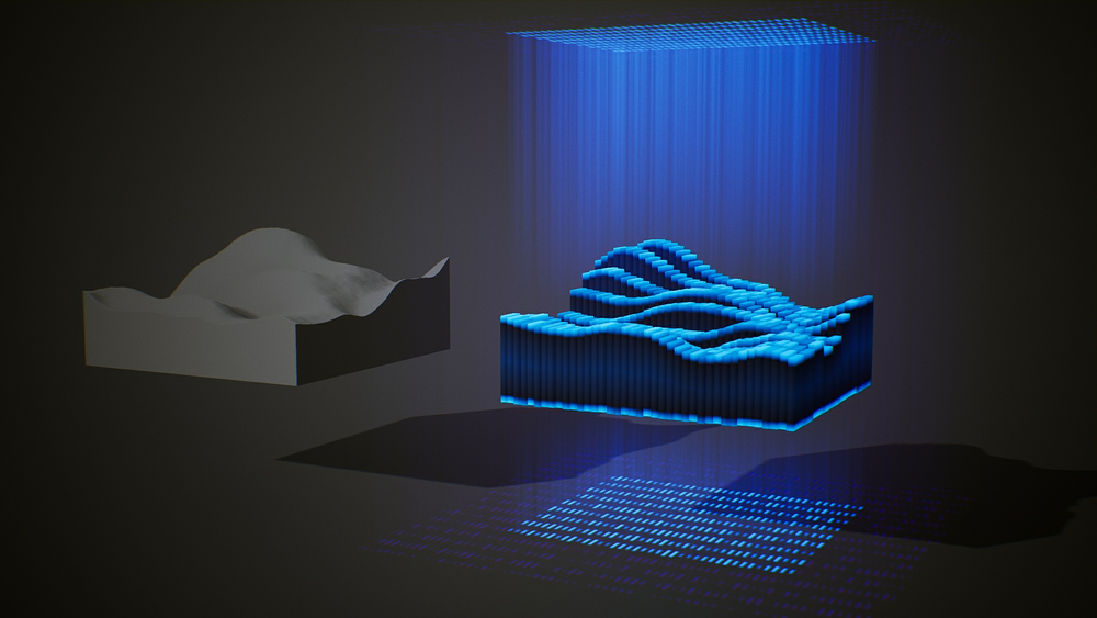 Volumetric Display With 3D Scanner 