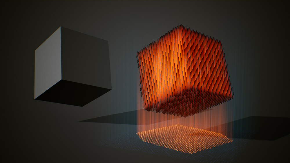 Volumetric Display With 3D Scanner 