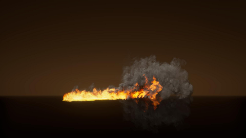 Realistic Flamethrower 2D Effects Pack 