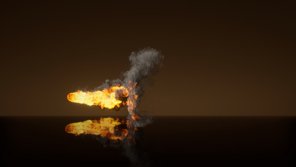 Realistic Flamethrower 2D Effects Pack 