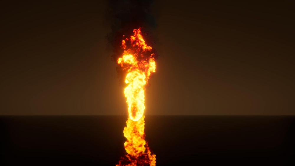 Realistic Flamethrower 2D Effects Pack 