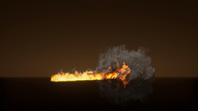 Realistic Flamethrower 2D Effects Pack 