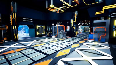 Scifi BaseCity Station  Essential Modular Pack 