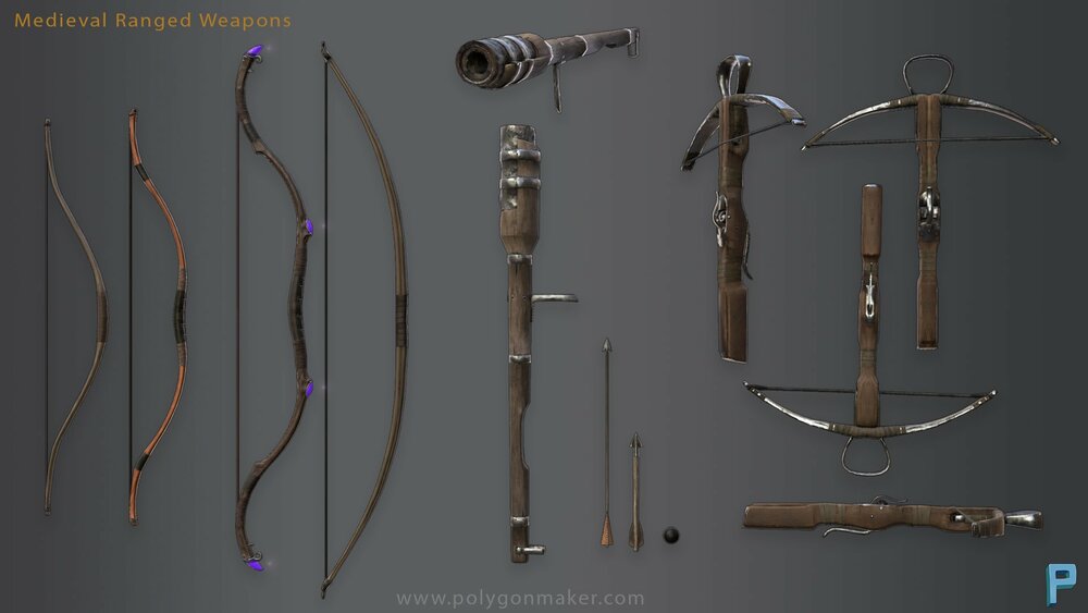 Medieval Ranged Weapons 