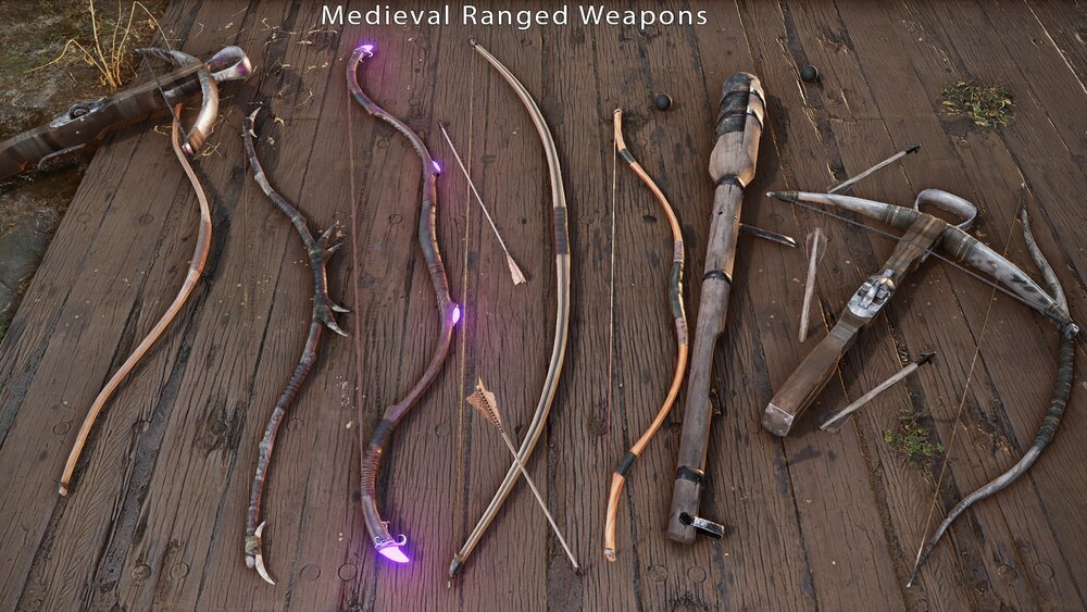 Medieval Ranged Weapons 