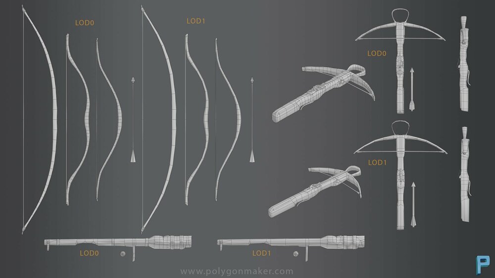 Medieval Ranged Weapons 