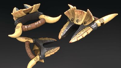 Fantasy Weapon Chitin set 