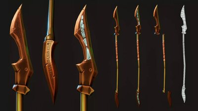 Stylized Long Blade Vol 1 