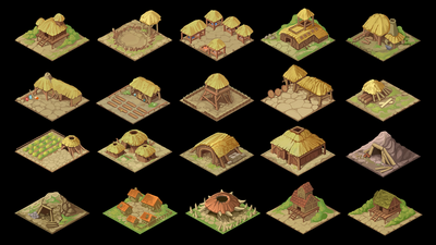 Isometric Fantasy Tiles 