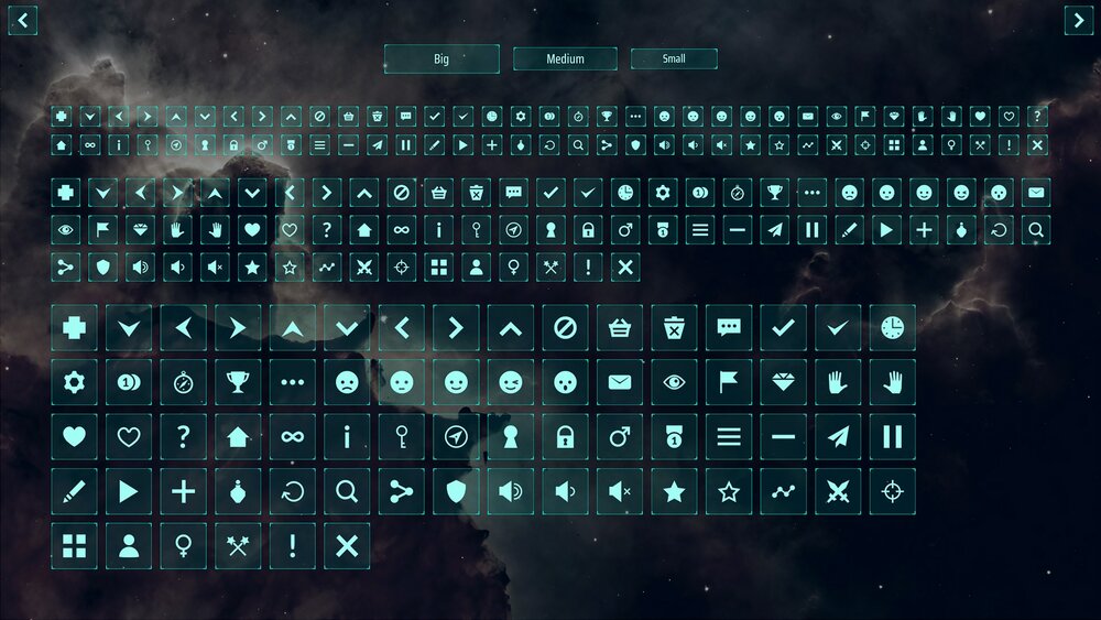 Sci-Fi Space full GUI / UI Kit - over 700 PNG + psd, ai sources 