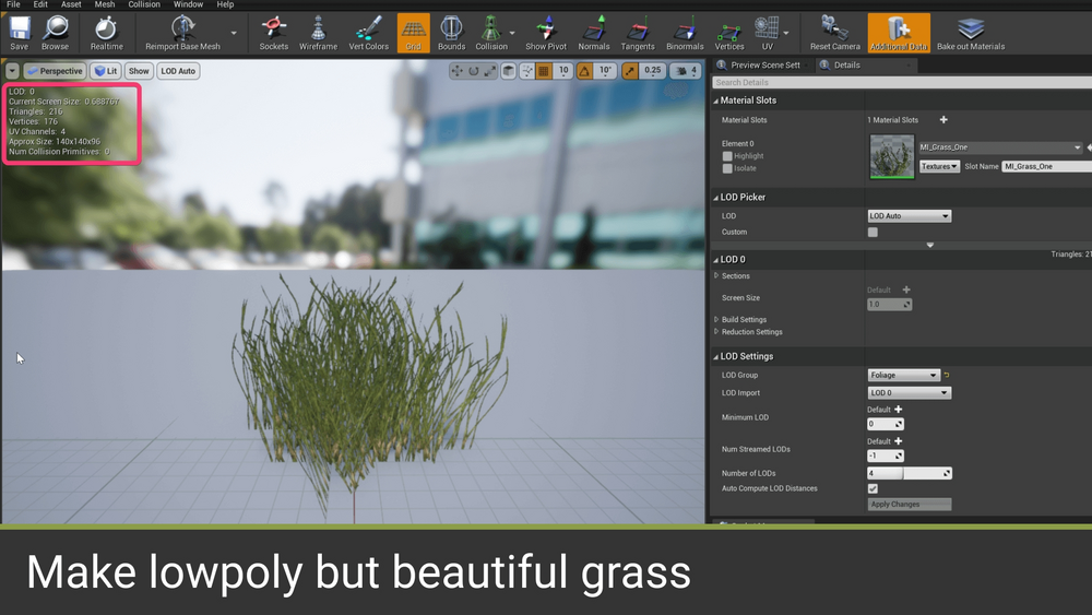 OneGrass Engine - Create Grass Inside Unreal Engine 