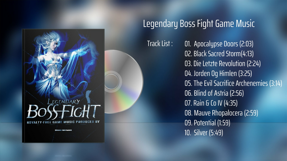 Legendary Boss Fight Game Music Pack 