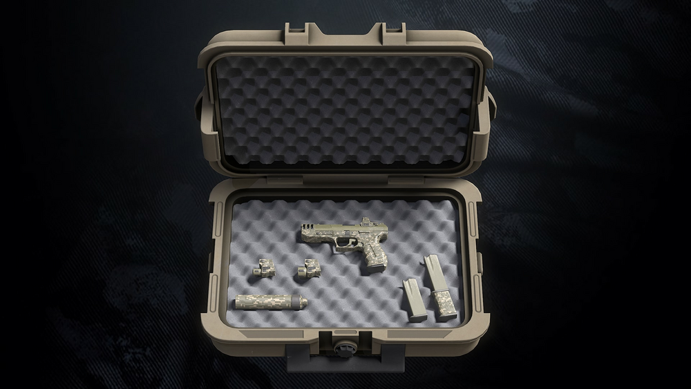 Walt-R122 With Hands And Weapon Case 