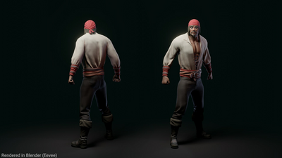 Stylized Pirate 7 