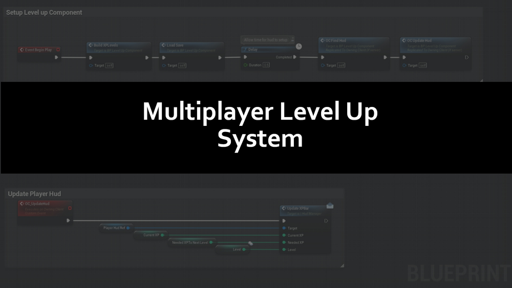 Multiplayer Level Up System 