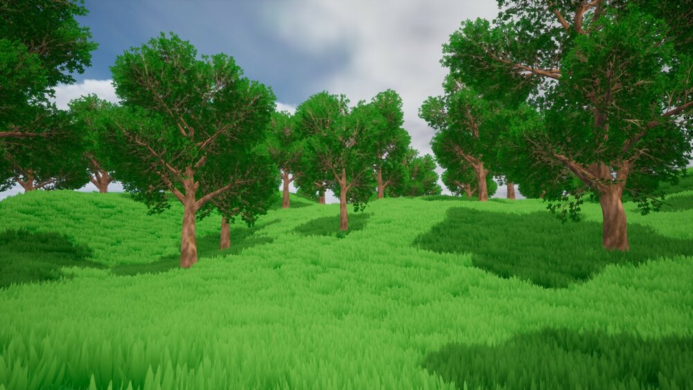 Stylized trees pack 