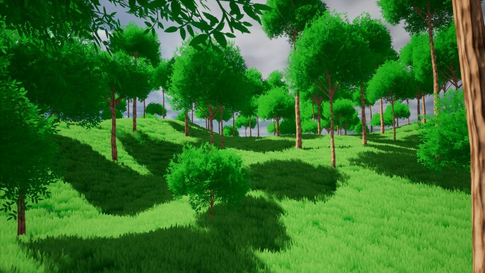 Stylized trees pack 