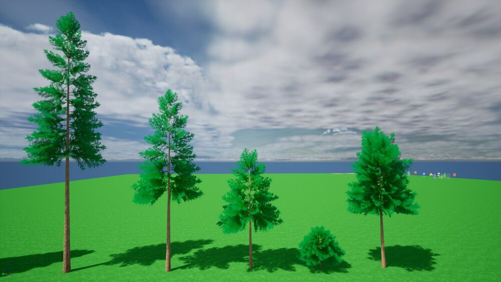 Stylized trees pack 