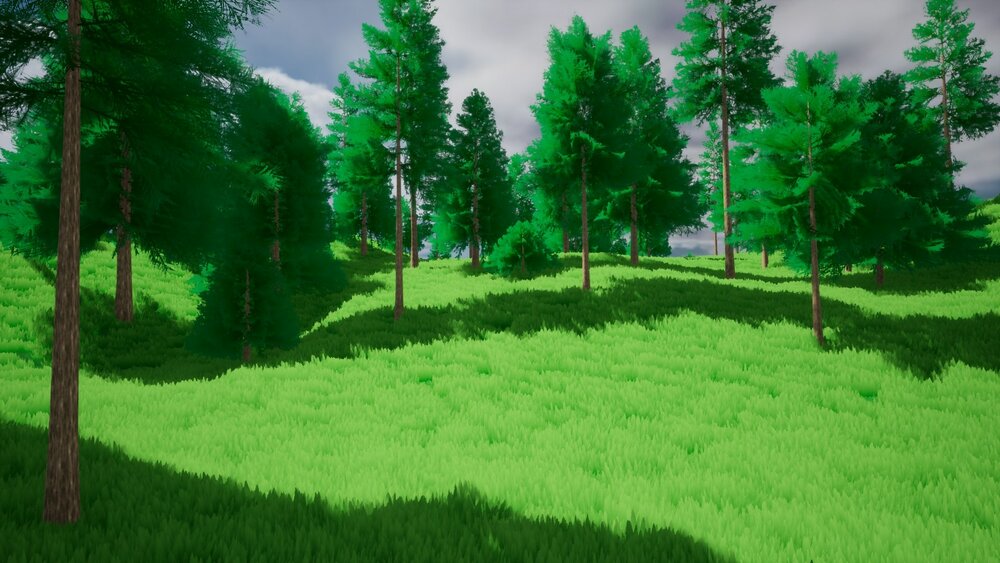 Stylized trees pack 