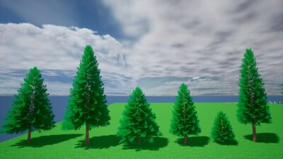 Stylized trees pack 