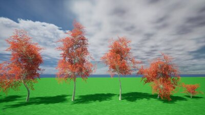 Stylized trees pack 