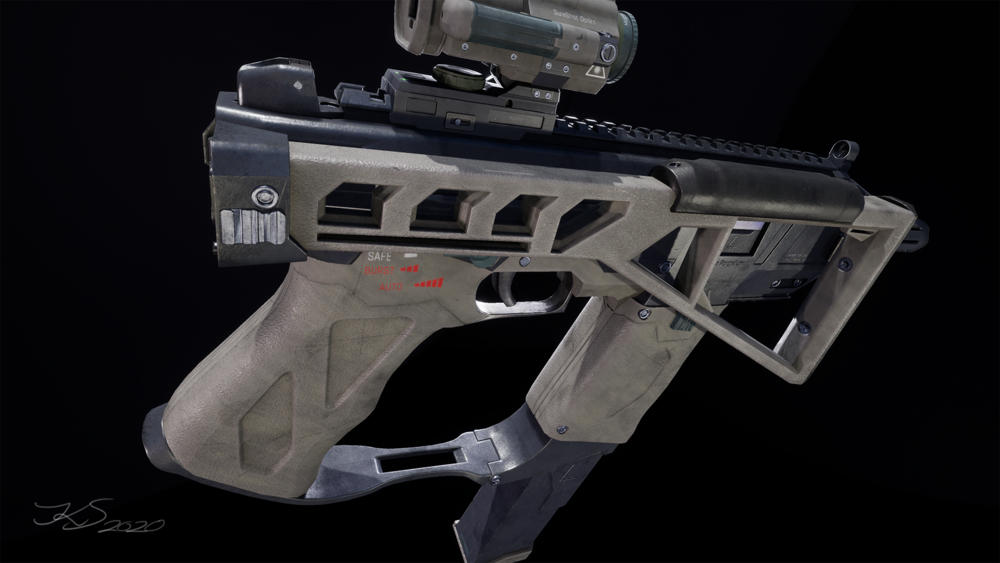 Lou-HI tactical systems SMG "Hurme" 