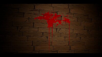 Stylized Animated Blood Decals 