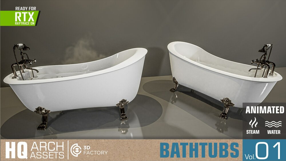 HQ Bathtubs Vol. 1 