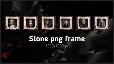 600 People Avatar Portraits SET 