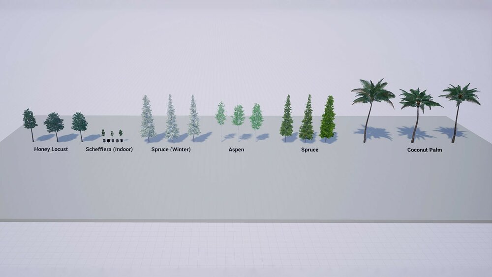 Realistic Foliage Vol. 2 "Trees" by DAS 