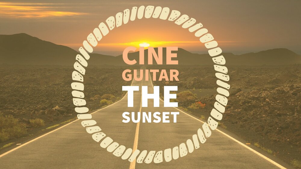 SUNSET - CINE GUITAR SERIES 