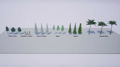 Realistic Foliage Vol. 2 "Trees" by DAS 