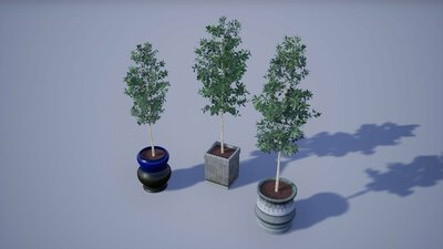 Realistic Foliage Vol. 2 "Trees" by DAS 