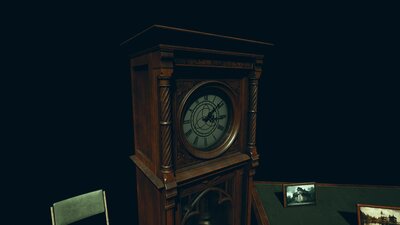 Functional Grandfather Clock and Furniture Pack 