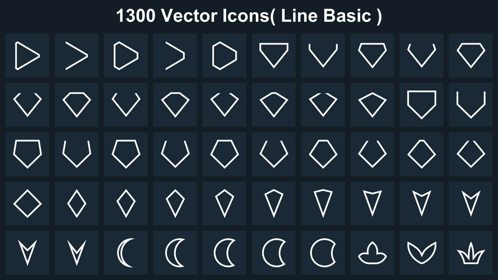 Clean Flat Icons 5 