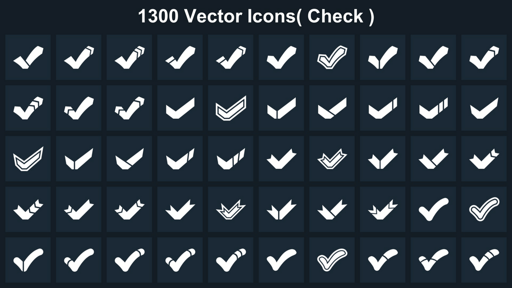 Clean Flat Icons 5 