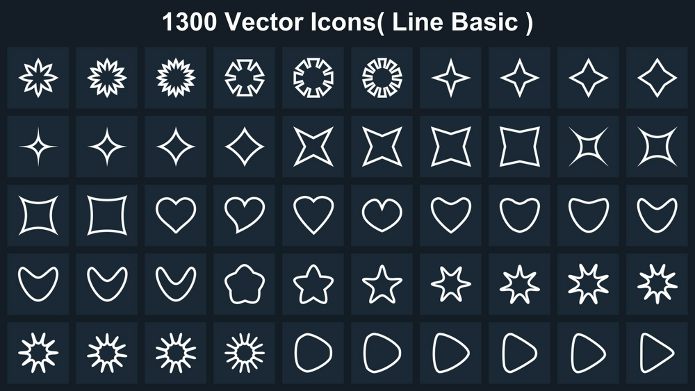 Clean Flat Icons 5 