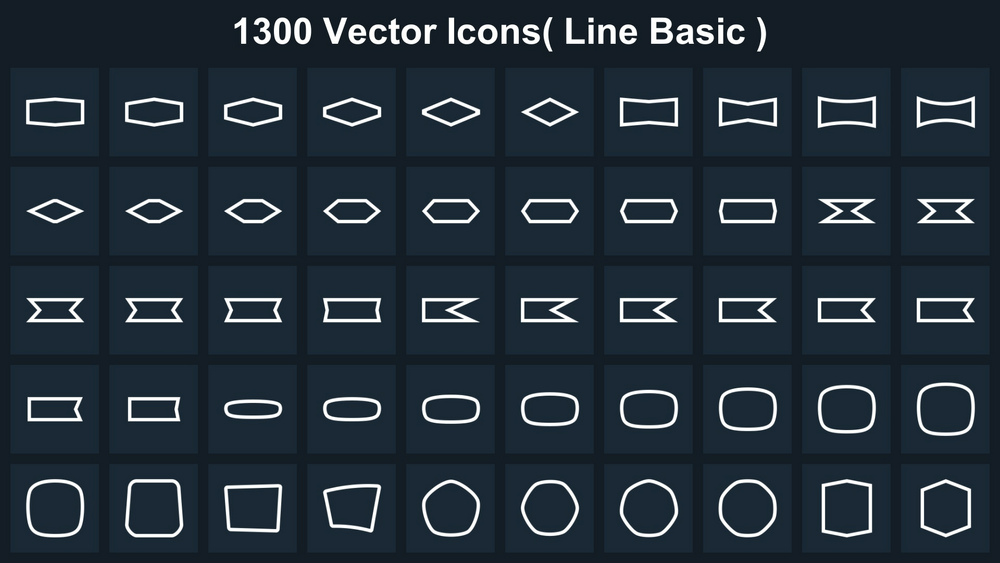 Clean Flat Icons 5 