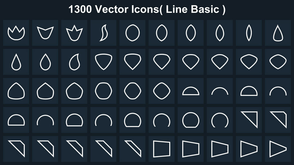 Clean Flat Icons 5 