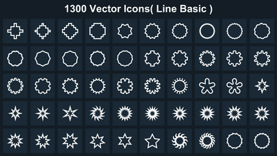 Clean Flat Icons 5 