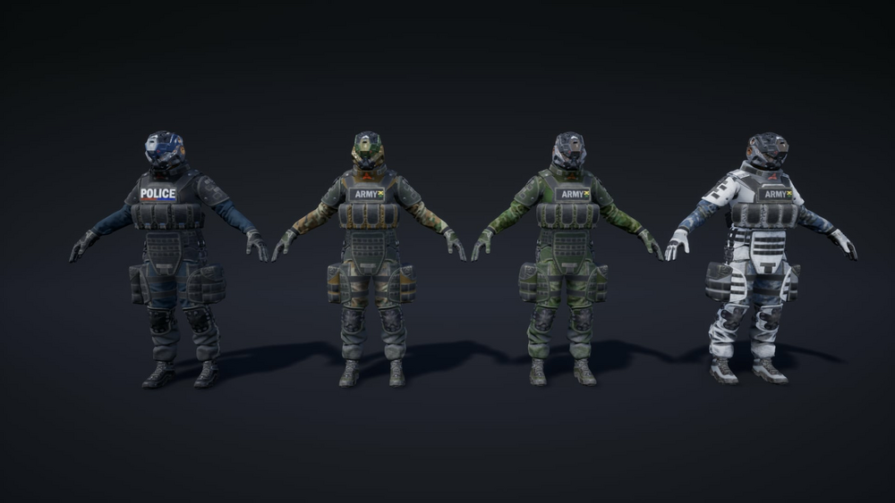 Female Soldier 05 (COBRA) 